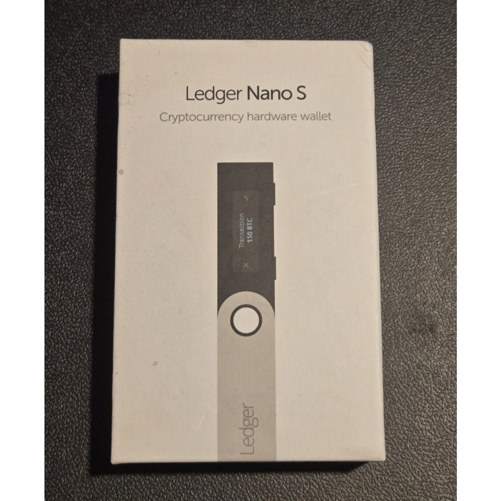 Open Box Ledger Nano S Cryptocurrency Hardware Wallet